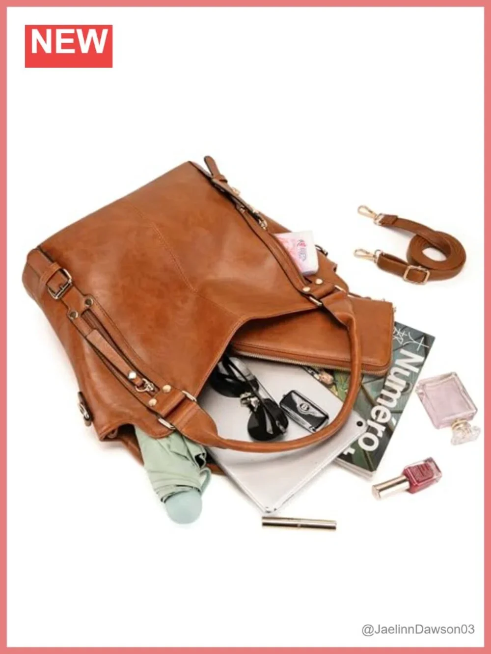 Large Hobo Purse with Wallet Set 2PCS Faux Leather Crossbody Shoulder Bag